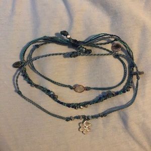 blue pura vida bracelet pack